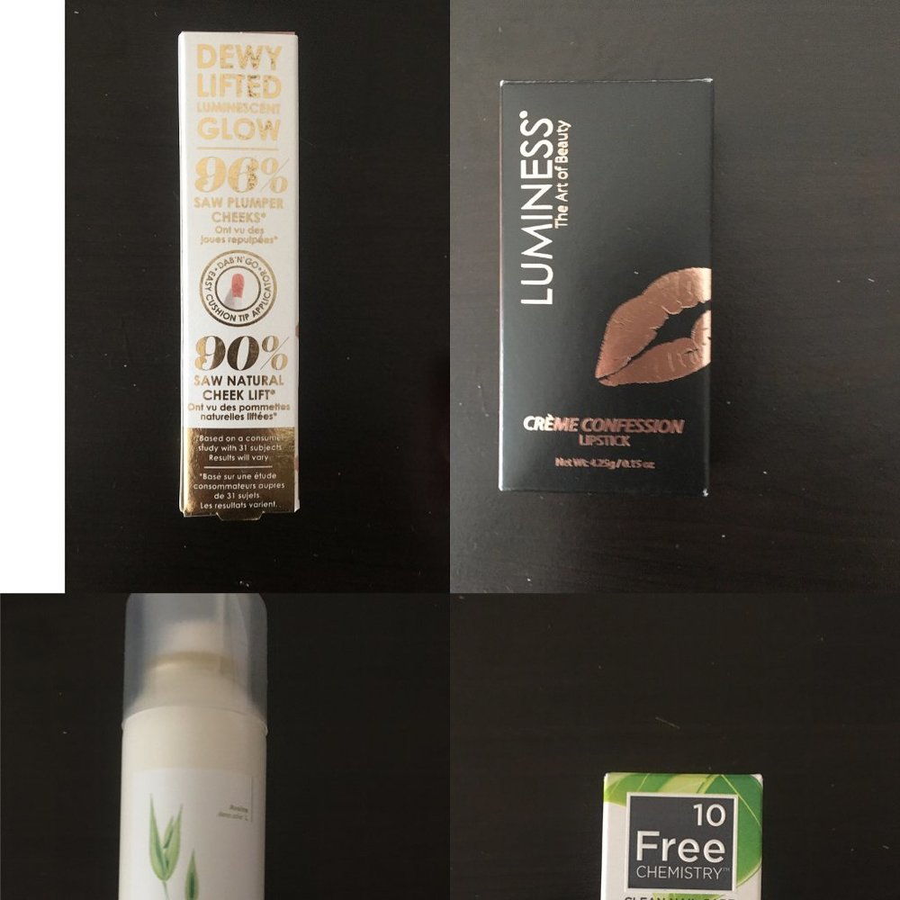 Four piece Bundle Lip, Nail, Highlighter, etc.